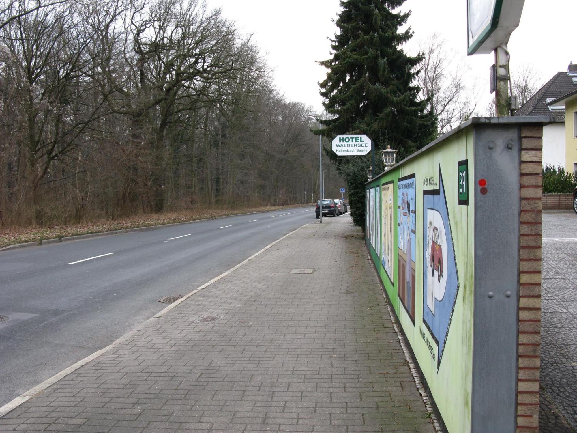 Hotel Waldersee Hanovra Exterior foto